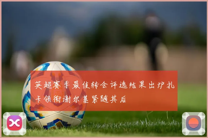 英超赛季最佳转会评选结果出炉扎卡领衔谢尔基紧随其后